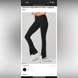 Alo Yoga flare leggings. NWT.
